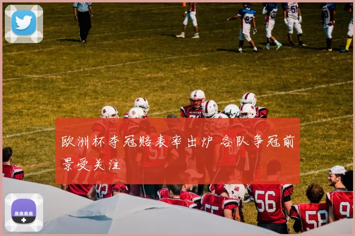 欧洲杯夺冠赔表率出炉 各队争冠前景受关注
